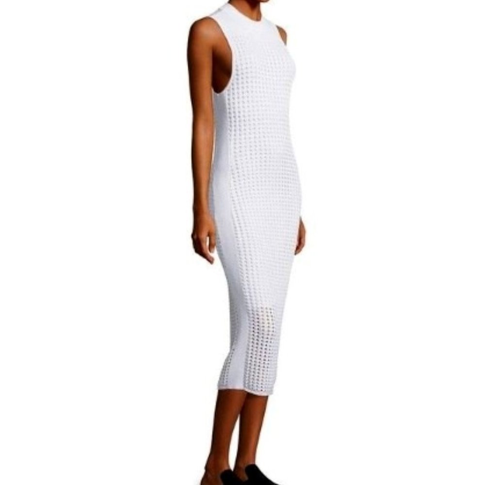 RAG & BONE 'Ingrid' Sleeveless Eyelet Mesh Midi Dress